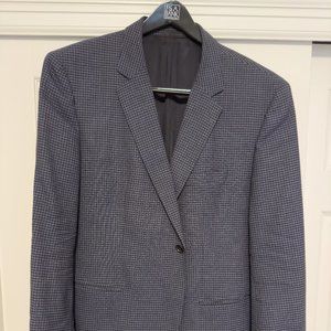 Boss by Hugo Boss Checkered Sport Coat (Navy/Black) - 48R